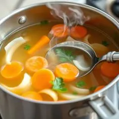 Как правильно варить куриный бульон: прозрачный и ароматный